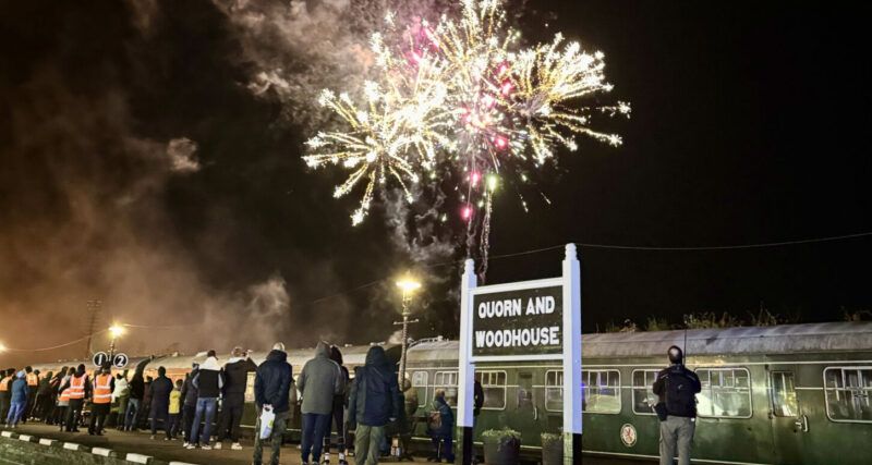 COM   Great Central Railway announces details for its 2024 Bonfire Fireworks Extravaganza