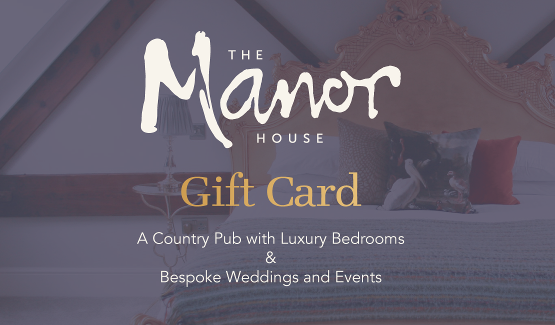 Manor House Gift Voucher Card